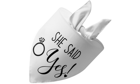 She Said Yes (White)